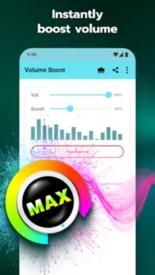 Volume Booster for Android android App screenshot 4