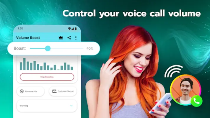 Volume Booster for Android android App screenshot 5